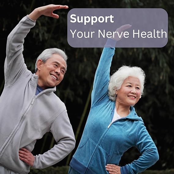 Nerve Control 911 - Natural Plant Based Nerve Health Supplement (60 Capsules)