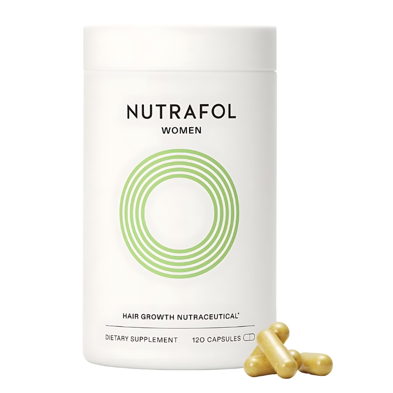 Nutrafol Women's Hair Growth Supplements, Ages 18-44, Clinically Proven for Visibly Thicker and Stronger Hair, Dermatologist Recommended - 1 Month Supply - catagory- health - hairgrowth - hair- supplement- product image - muzsha ltd- trendhub