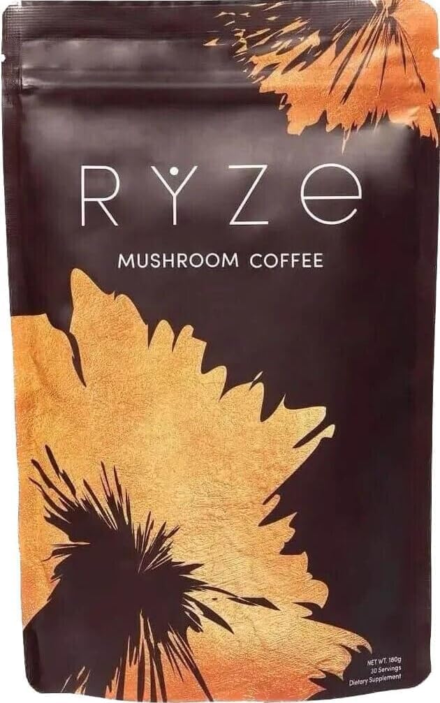 XPRESS ECOMMERCE RYZE Mushroom Coffee (30 Servings) 6.35 Ounce (Pack of 1)